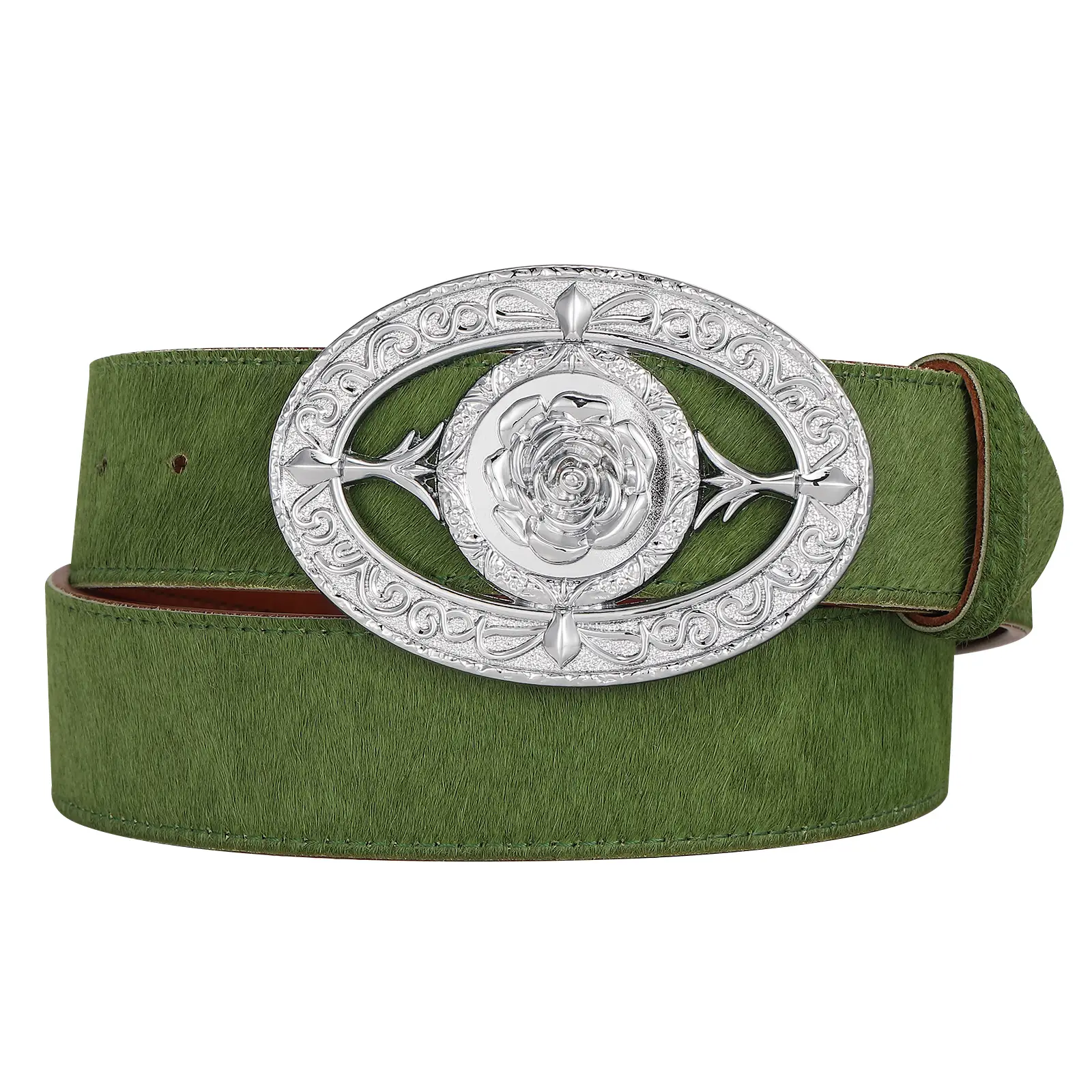 Western Engraved Buckle Belts