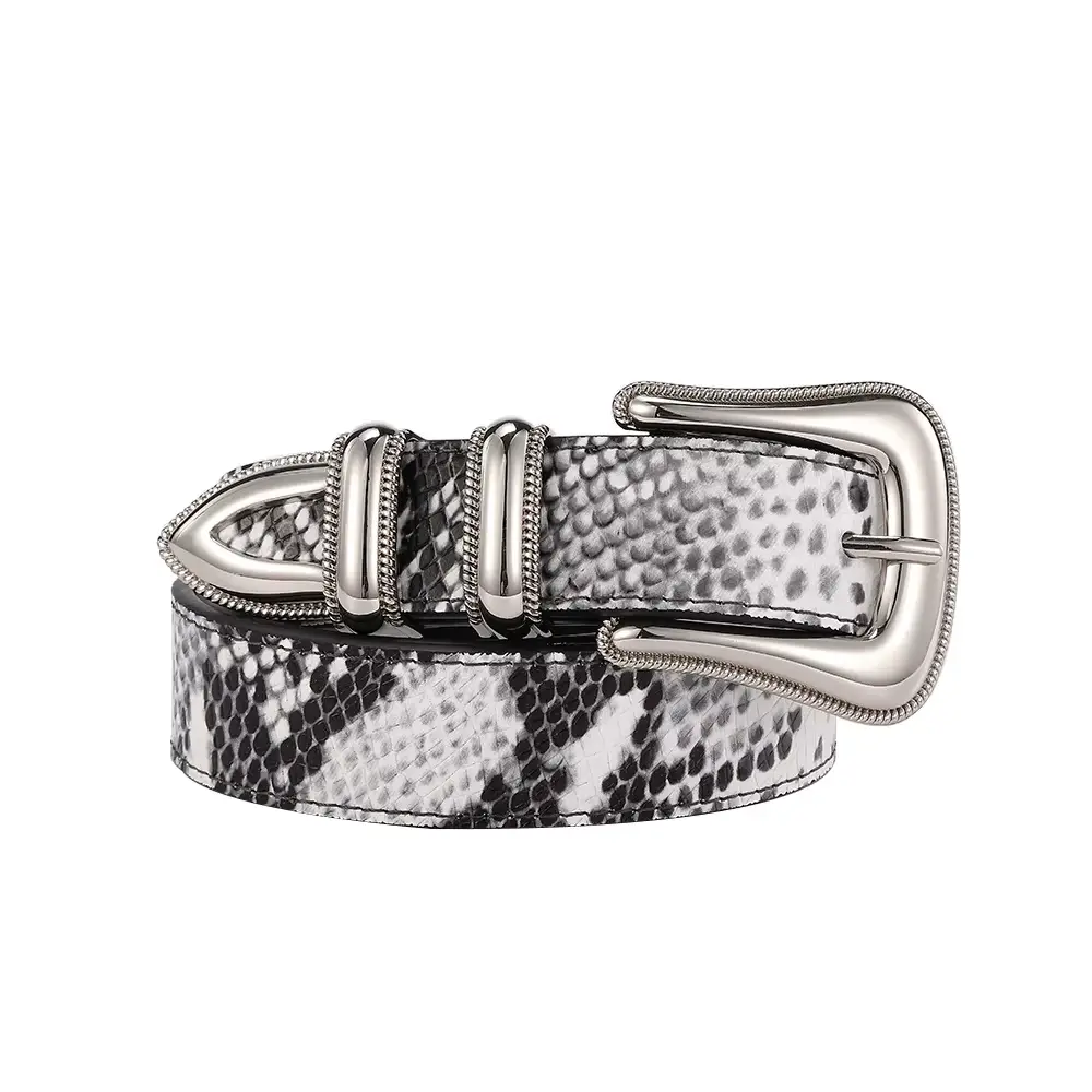 luxury western cowboy full grain leather pin buckle belt luxury western cowboy full grain leather pin buckle belt