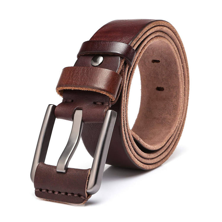 Casual Leather Pin Buckle Belt