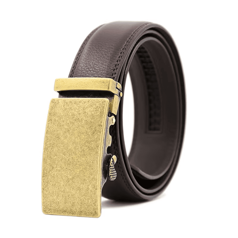 antique silver click belt for modern business wear