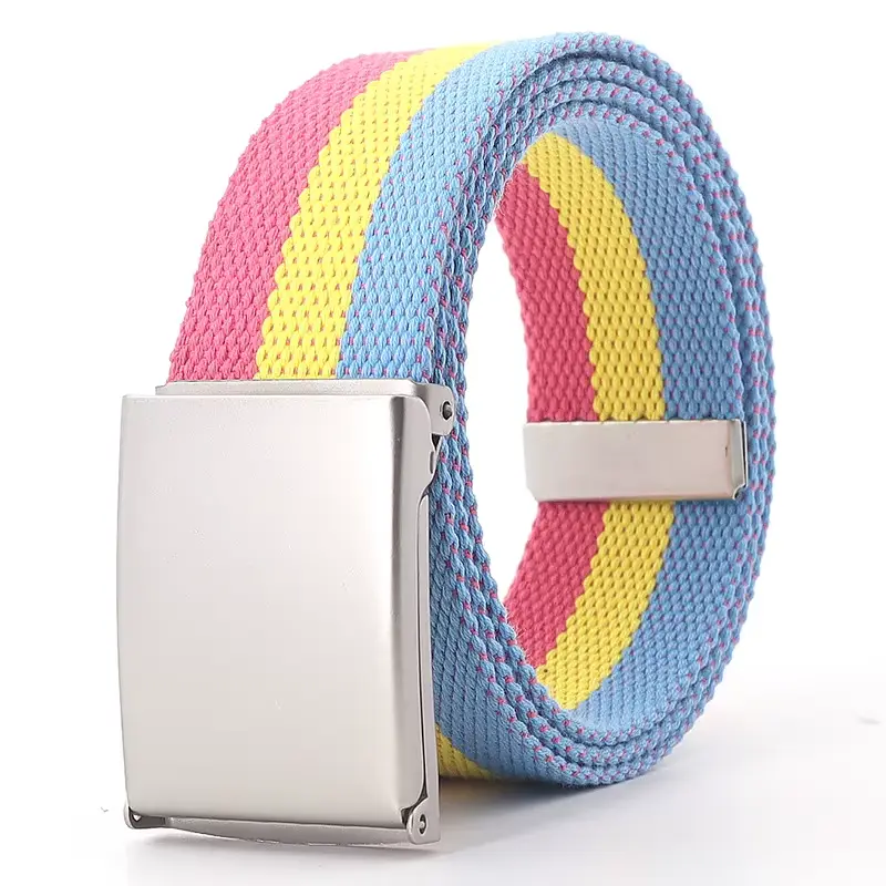 custom heavy duty polyester canvas belt
