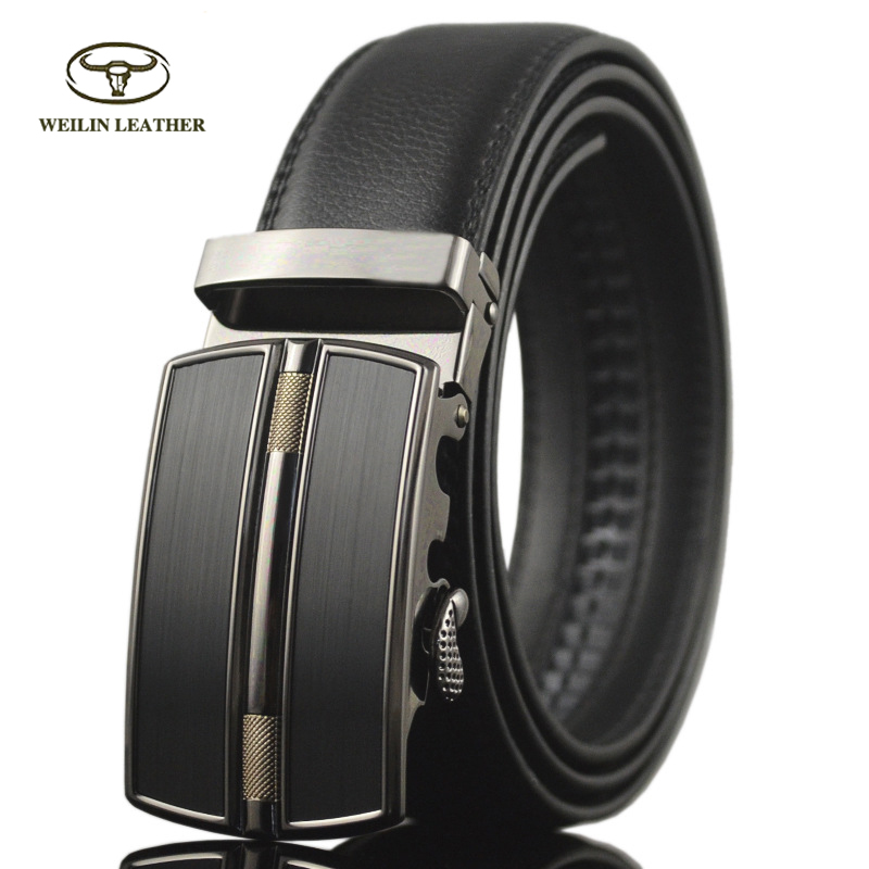 lightweight cowhide dress belt for men
