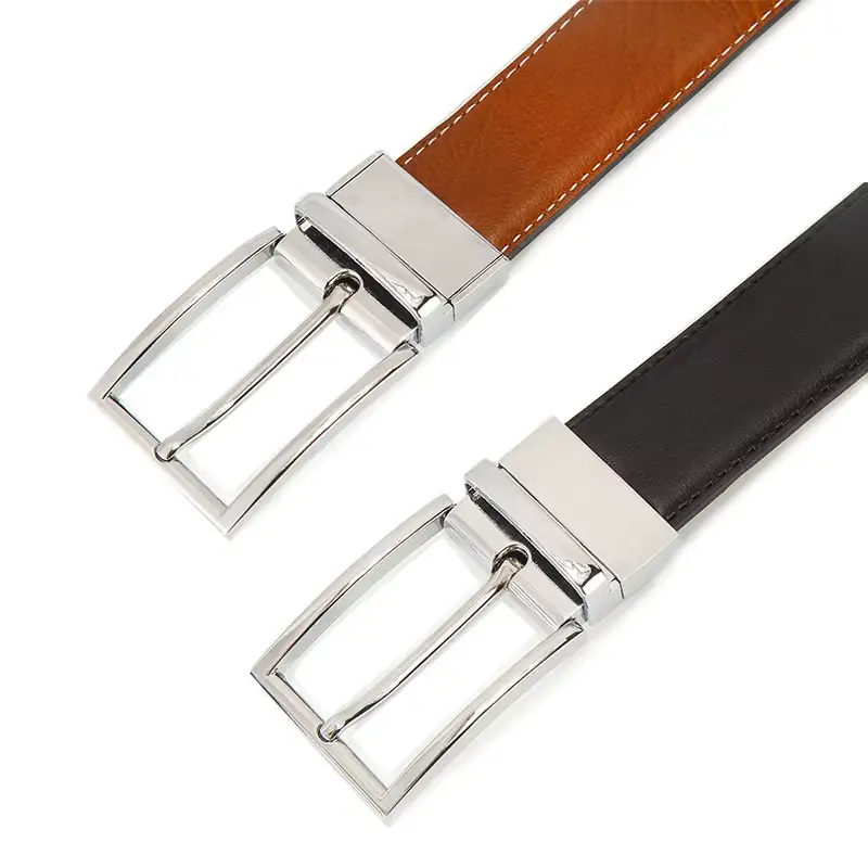 custom reversible genuine cowhide leather belt for men custom reversible genuine cowhide leather belt for men
