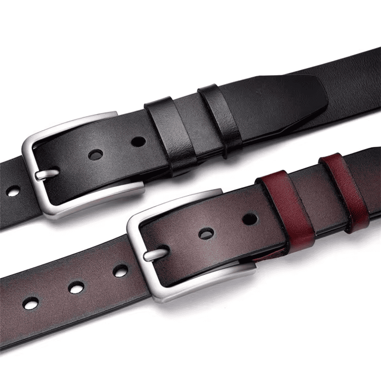 classic 38mm pin buckle leather belt for men classic 38mm pin buckle leather belt for men