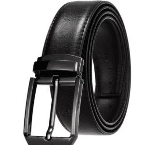 genuine leather pin buckle belt
