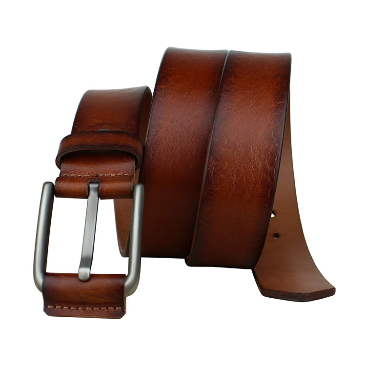 custom men’s classic casual brown black blue genuine leather belts