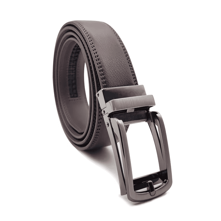 Classic 38mm Pin Buckle Leather Belt for Men business casual belt supplier