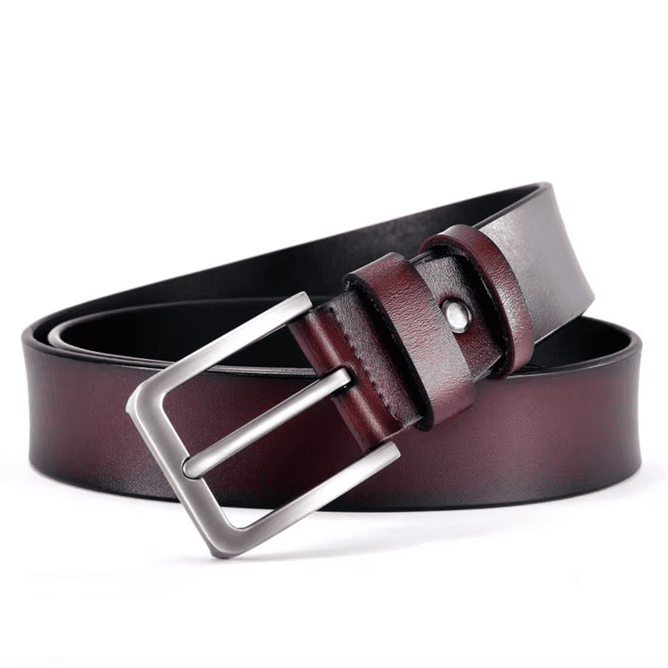 classic 38mm pin buckle leather belt for men classic 38mm pin buckle leather belt for men