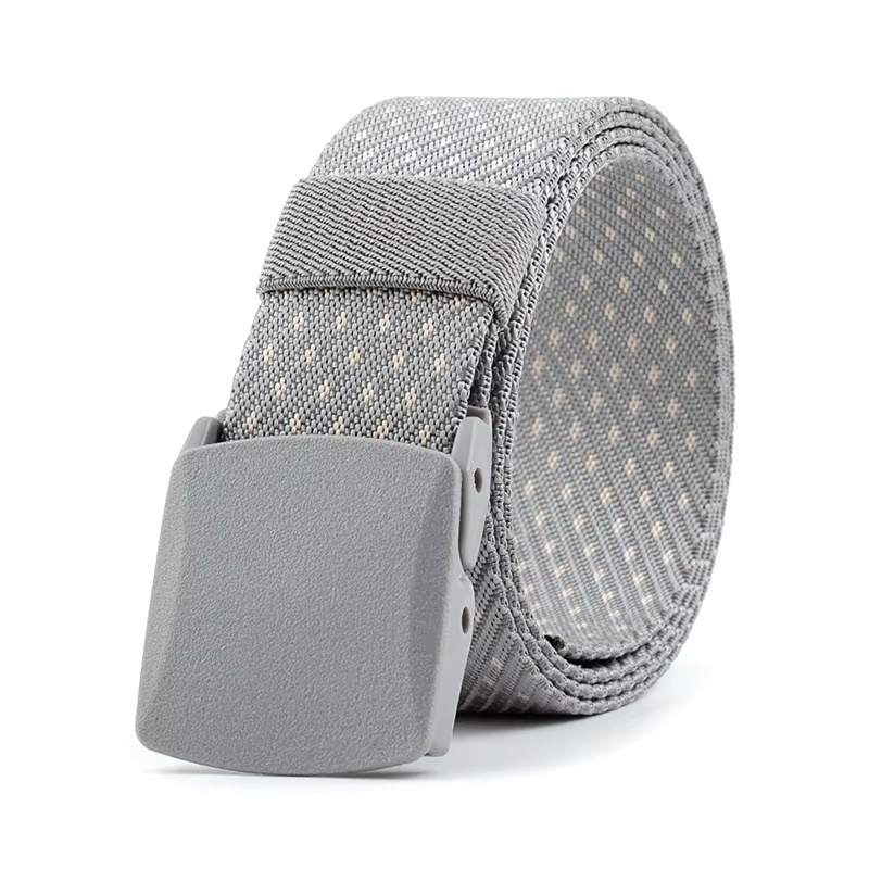 custom outdoor web belt with plastic buckle