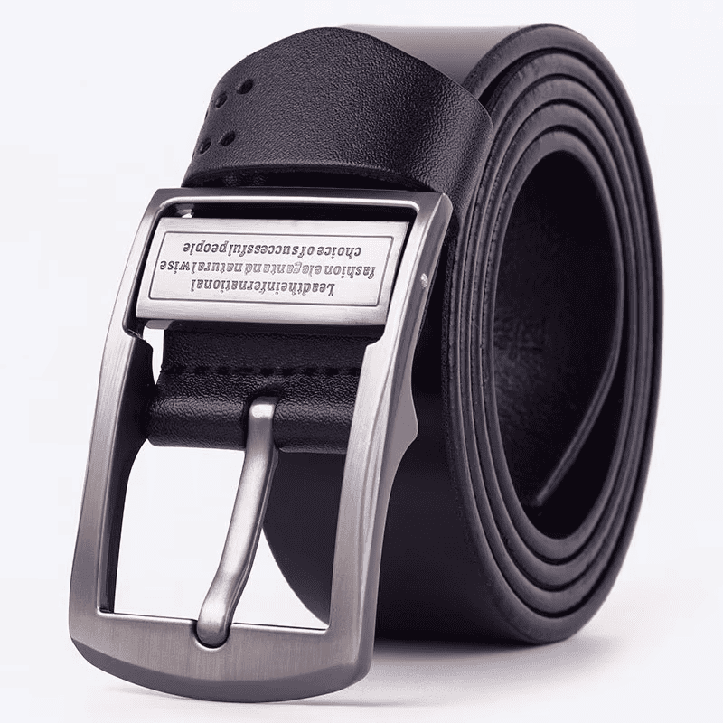 classic 38mm pin buckle leather belt for men classic 38mm pin buckle leather belt for men