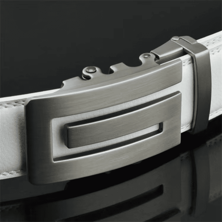 white no hole leather belt for men white no hole leather belt for men