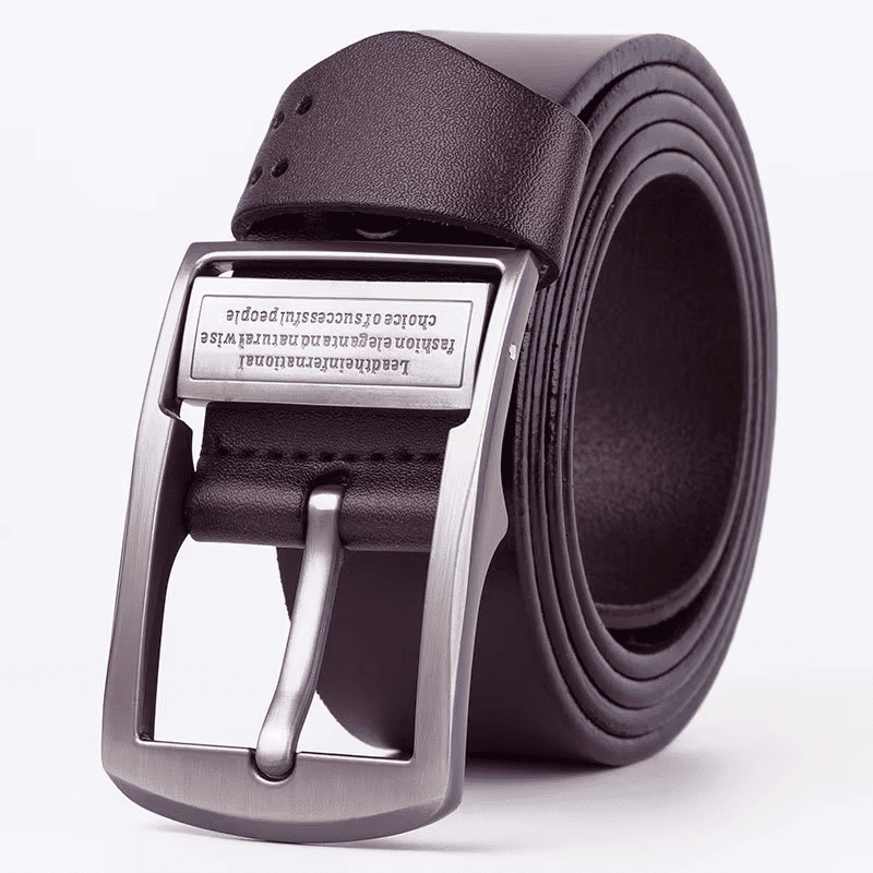 classic 38mm pin buckle leather belt for men classic 38mm pin buckle leather belt for men