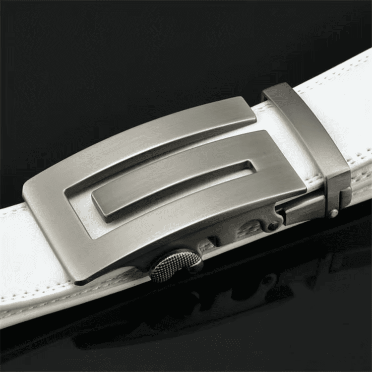 white no hole leather belt for men white no hole leather belt for men