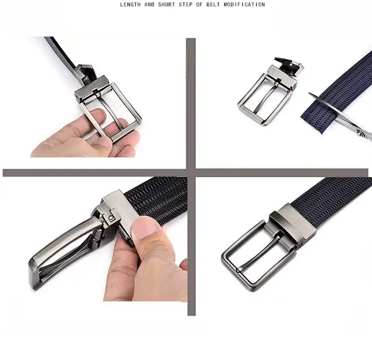 custom logo reversible genuine leather belt for men custom logo reversible genuine leather belt for men
