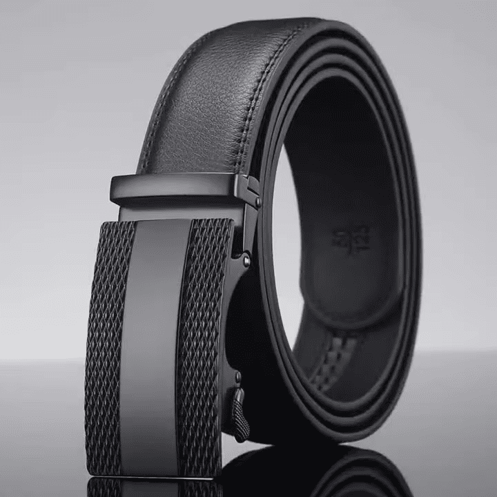 comfort fit genuine leather ratchet belt