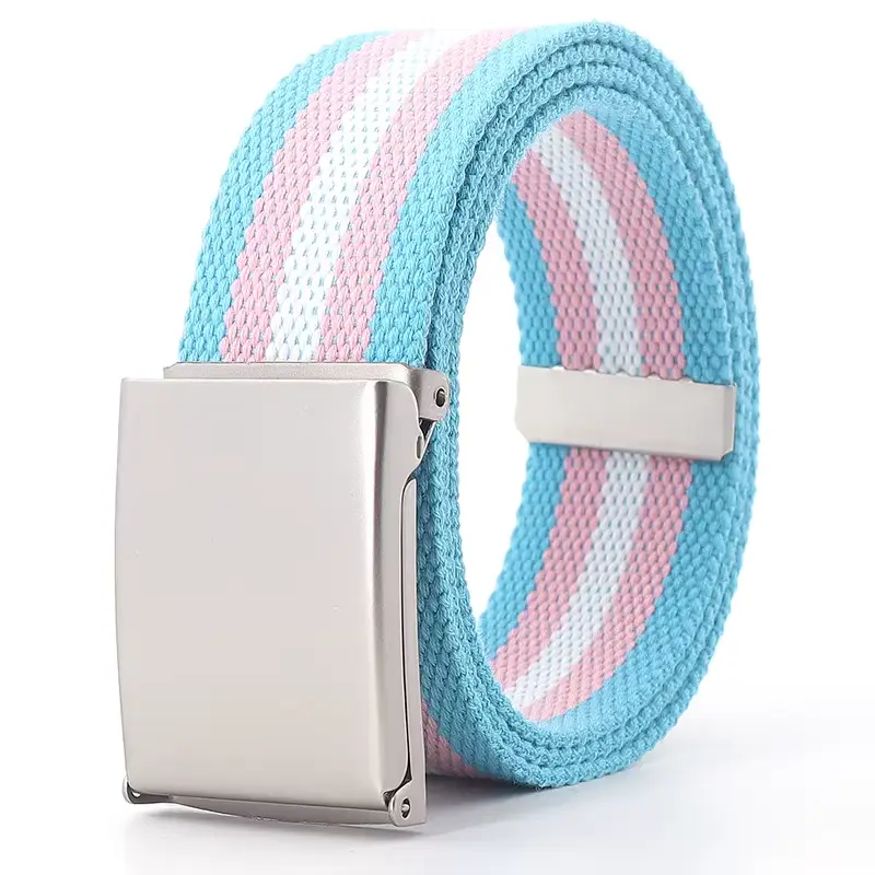 custom heavy duty polyester canvas belt