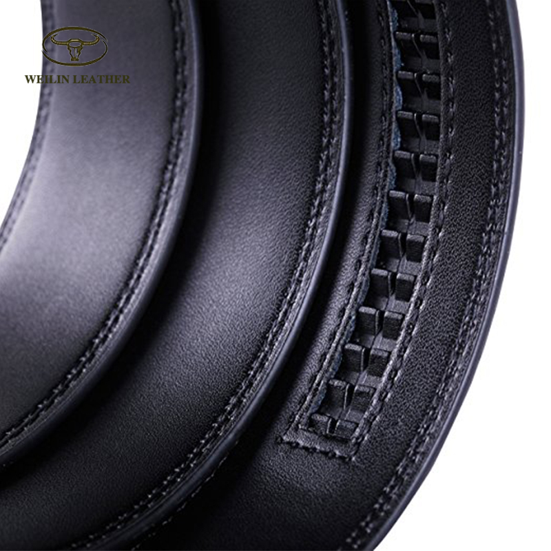 personalized leather belt with automatic sliding buckle personalized leather belt with automatic sliding buckle