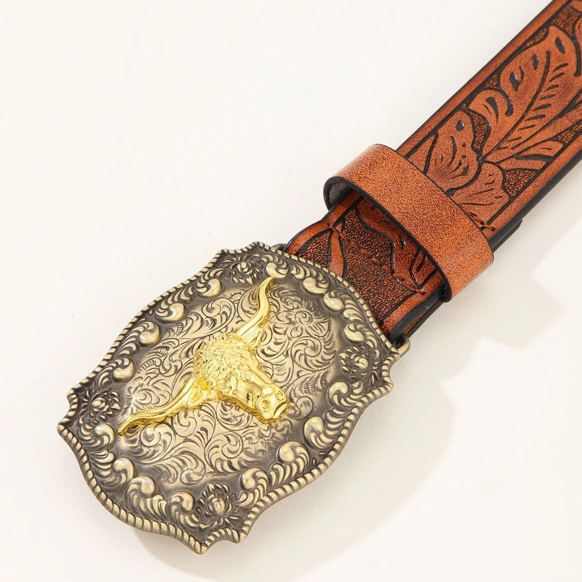 custom embossing design belt strap bull head big alloy plate buckle pu belts custom embossing design belt strap bull head big alloy plate buckle pu belts